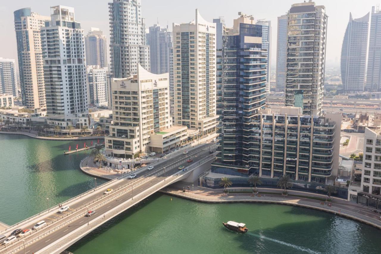Enticing Space With Marina View Near The Beach! Dubai Exteriör bild
