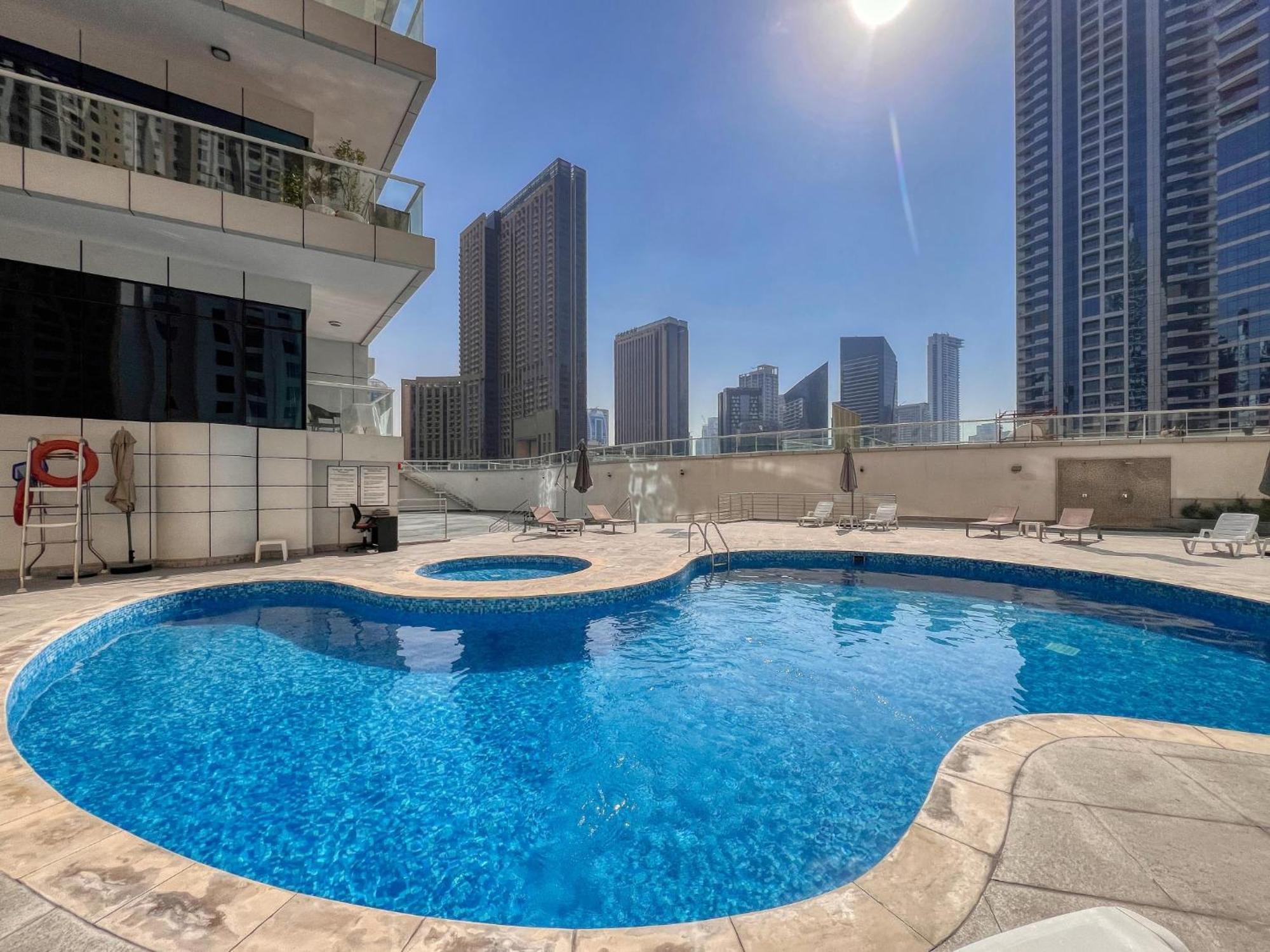 Enticing Space With Marina View Near The Beach! Dubai Exteriör bild