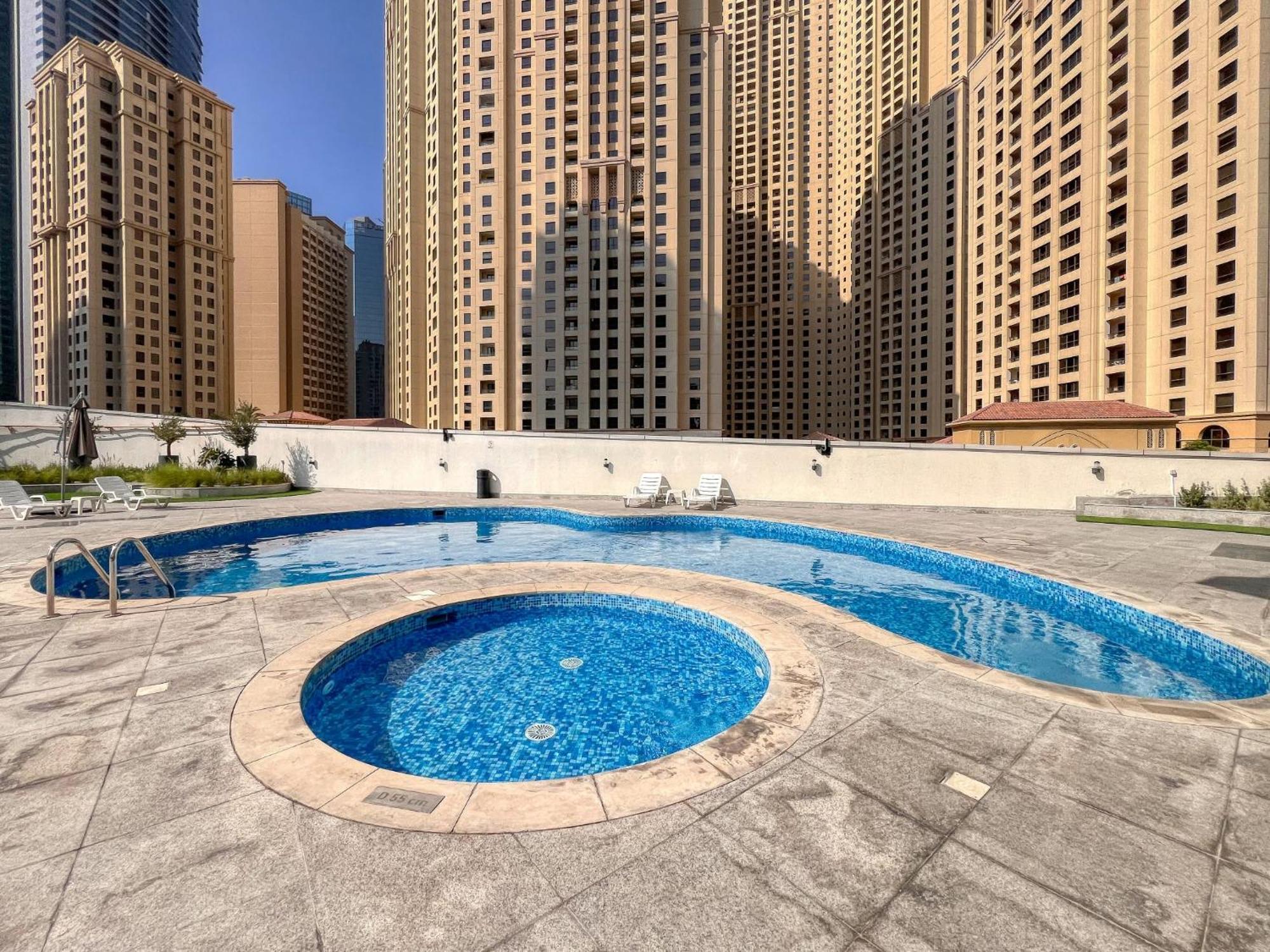 Enticing Space With Marina View Near The Beach! Dubai Exteriör bild