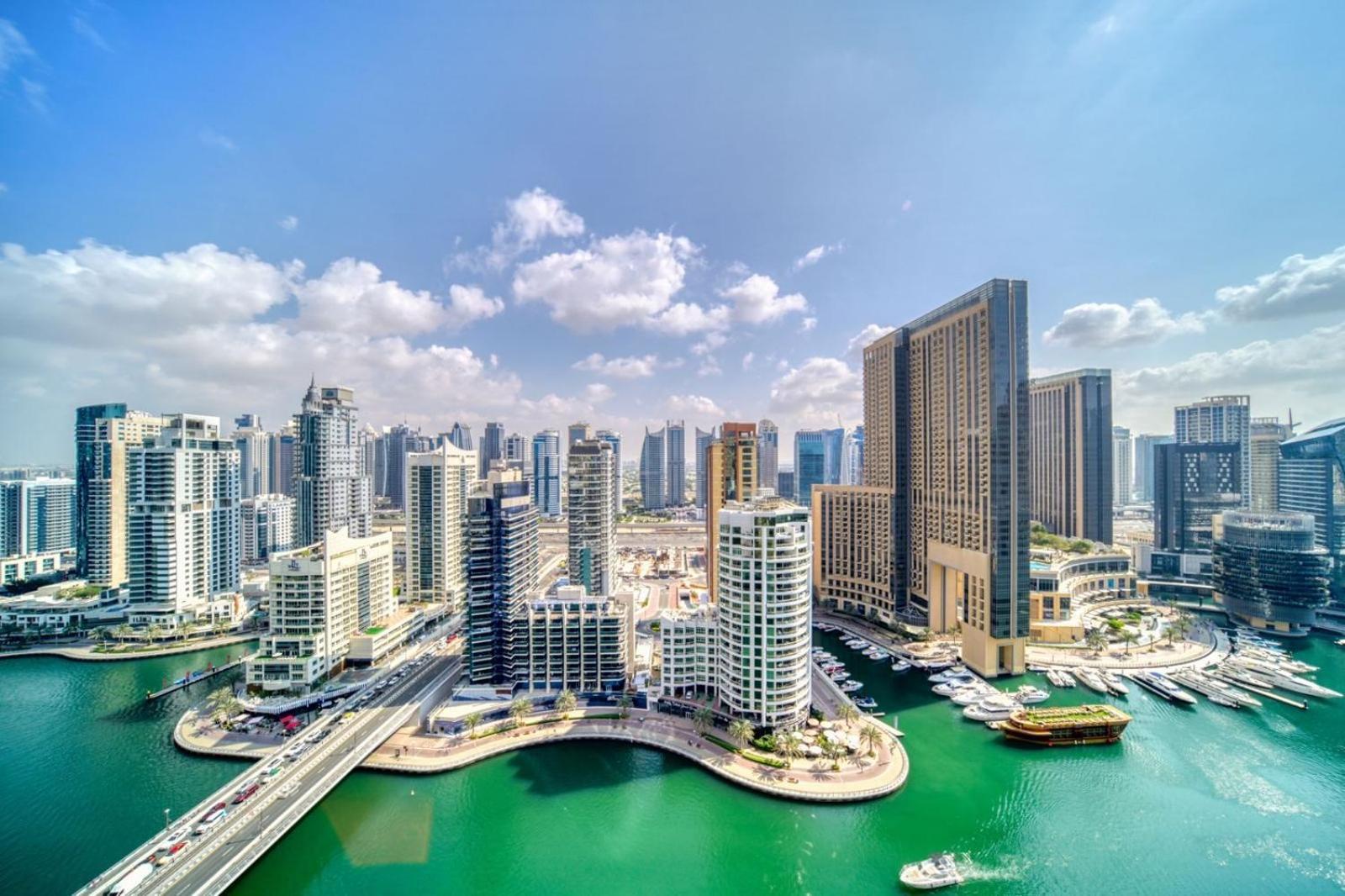 Enticing Space With Marina View Near The Beach! Dubai Exteriör bild